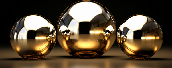 three dimensional sphere, shiny 3D sphere.