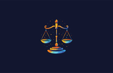Law firm Cute mascot style logo design