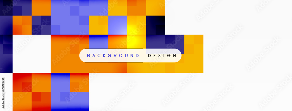 Poster a colorful background with a password bar in the middle High quality