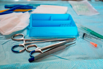 procedural skin excision tray instruments, Australian general practice, GP doctor clinic, surgery...