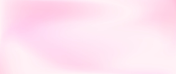 Gloss rose gradient background. Blurred light pastel pink wallpaper. Smooth liquid pinkish rosy backdrop. Sweat cotton candy texture for banner, poster, flyer, cover, brochure. Vector illustration