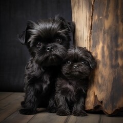 Affenpinscher Adorableness: Charming Images of Playful Toy Dogs