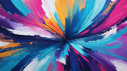 Beautiful Abtract painting strokes background, painting brush mixed color, abstract art background pastel color