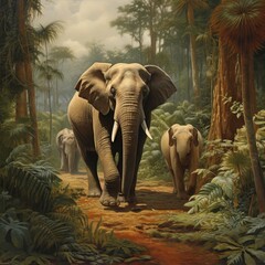 African Bush Elephant Majesty: Majestic Images of the Iconic Giants