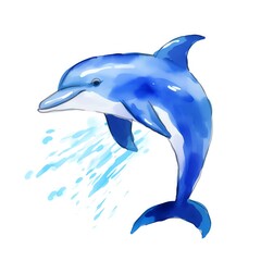dolphin, swimming dolphin