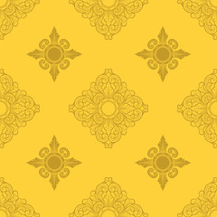 Balinese pattern, vintage vector , royal wallpaper 10