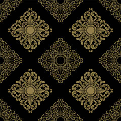 Balinese pattern, vintage vector , royal wallpaper 10