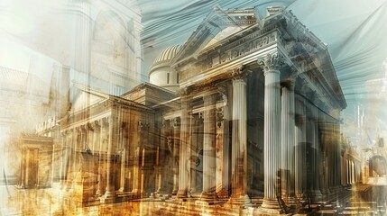 Classical Architecture: Resembling Ancient Greek Buildings