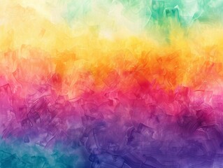 Vibrant abstract ombre background, merging hues of multi colors