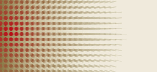 Abstract Red Dots Gradient Halftone Background
