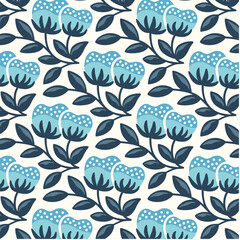 hand drawn wildflowers in fabric, wallpaper and textures