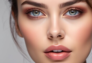 A Portrait Of Breathtakingly Gorgeous, Exotic, Beautiful Woman.
