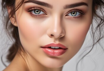 A Portrait Of Breathtakingly Gorgeous, Exotic, Beautiful Woman.
