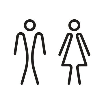 toilet washroom unique sign ladies and gents restroom signage