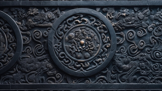 Stone carving pattern