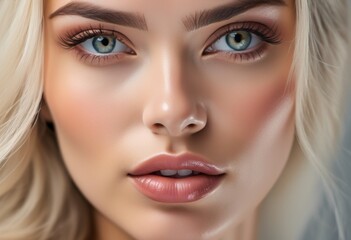 A Portrait Of Breathtakingly Gorgeous, Exotic, Beautiful Woman.
