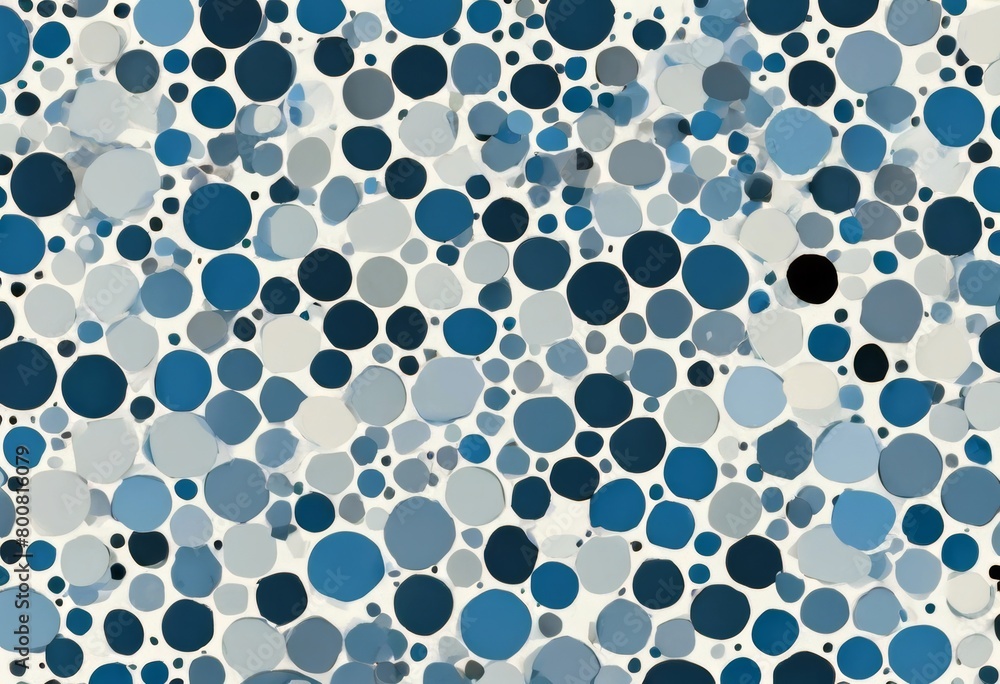 Poster 'background shades space shape made round abstract text frame your dots blue various spots circle pa