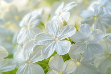 Obraz na płótnie Canvas beautiful white flowers background