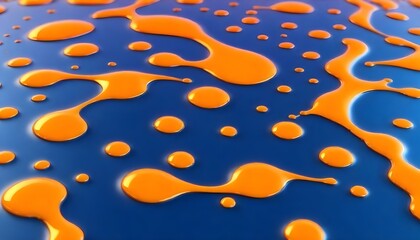 3d oil liquid abstract background
