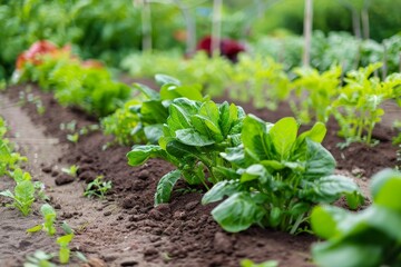 All natural garden vegetables