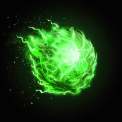 green fireball