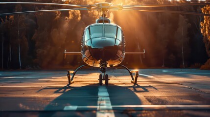  helicopter using the golden ratio photography technique