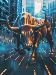 A fall in share prices can be a strategic buying opportunity for investors eyeing longterm gains, business concept
