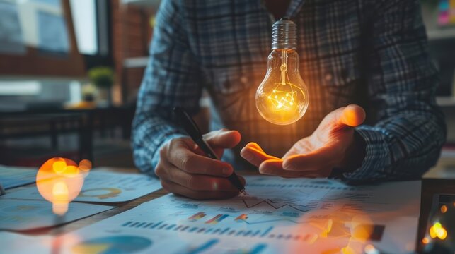 A temporary slump in sales can prompt a strategic review, igniting creative marketing solutions, business concept