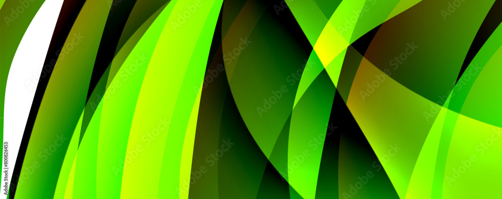 Poster a close up of a green and yellow abstract background . high quality