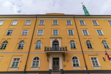 Fototapeta na wymiar Presidential palace in Riga, Latvia