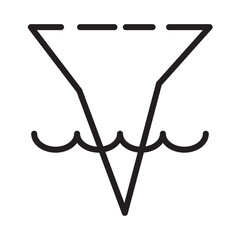 Season Ice Winter Line Icon