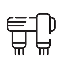 Scarf Winter Weather Line Icon