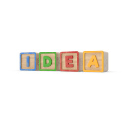 Idea Alphabet Blocks