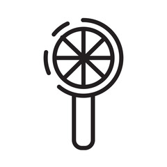Obraz premium Holidays Candy Winter Line Icon