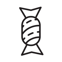 Holidays Candy Winter Line Icon