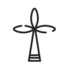 Energy Natrue Plant Line Icon