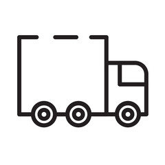 Natrue Power Truck Line Icon