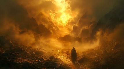 Pilgrim's Quest: Silhouette, Cross, and Radiant Illumination