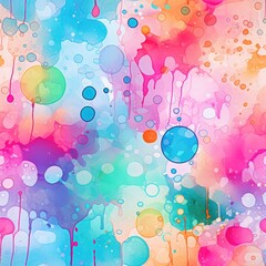 Abstract background with colored blurry spots