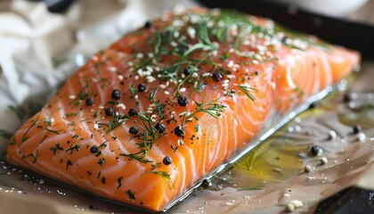 Cookable fresh salmon