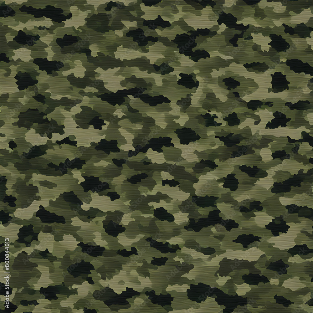 Poster Military Camouflage patterns