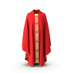 Liturgical Vestment Red Robe PNG