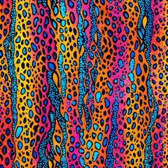 glitter leopards patterns