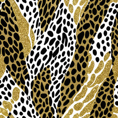 glitter leopards patterns