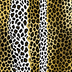 glitter leopards patterns