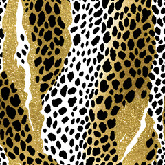 glitter leopards patterns