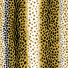 glitter leopards patterns