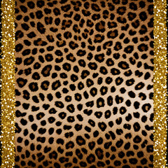 glitter leopards patterns