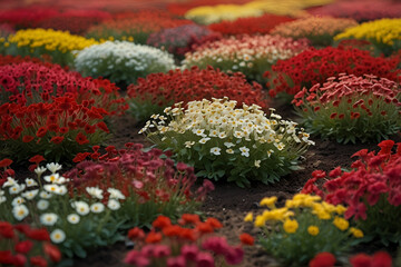 
A red and yellow flower sounds stunning! Are you looking for information about a specific type of flower that fits this description, or are you just appreciating the beauty of those colors together?