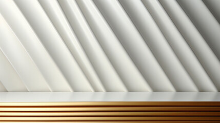 Obraz premium white luxury golden background elegant backdrop abstract